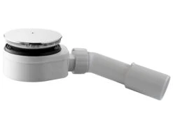 Piletta Doccia Caddy Ø90 Mm Ribassata Cromo