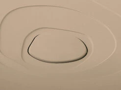 Copripiletta Doccia Splash Crema Marfil