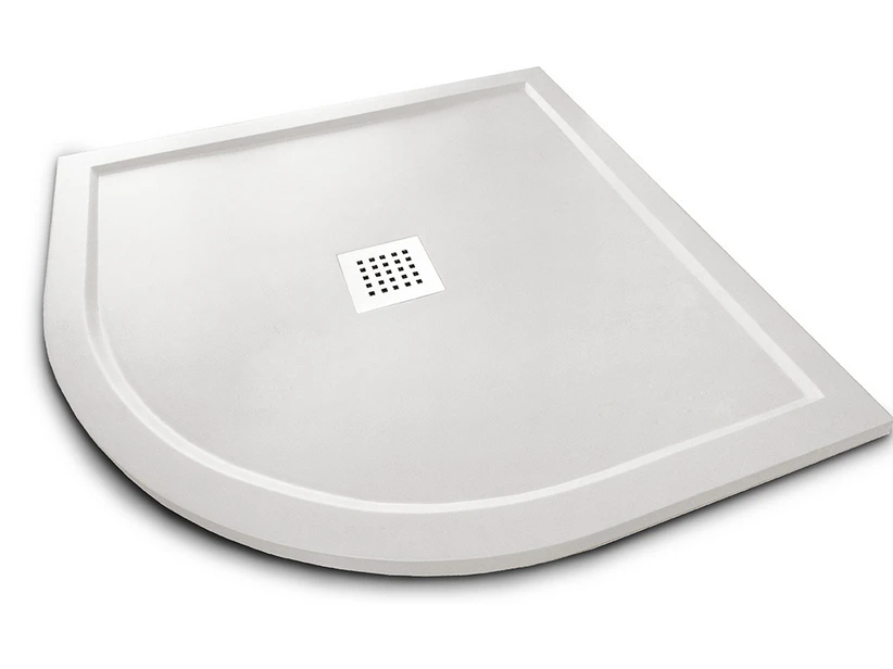 Piatto Doccia Sahara 90X90 H3,5 Resina Bianco