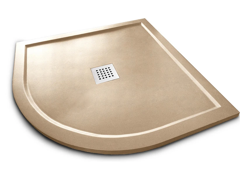 Piatto Doccia Sahara 90X90 H3,5 Resina Crema Marfil