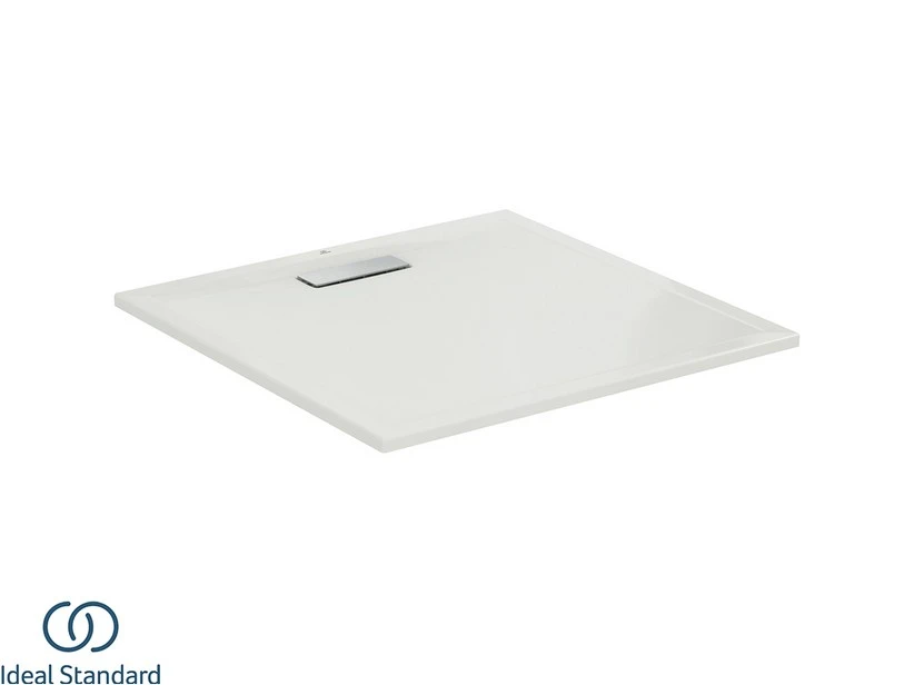 Piatto Doccia Ideal Standard® Ultra Flat New Quadrato 90x90 Cm Con Ideal Grip Bianco Semilucido