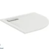Piatto Doccia Ideal Standard® Ultra Flat New Semicircolare 80x80 Cm Bianco Seta Opaco