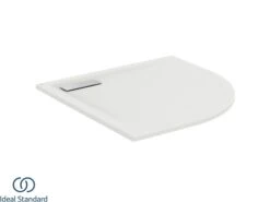 Piatto Doccia Ideal Standard® Ultra Flat New Semicircolare 90x90 Cm Bianco Seta Opaco