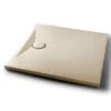 Piatto Doccia Appia Quadrato 90x90 In Ceramica Effetto Pietra Beige Opaco
