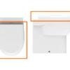 Sedile Wc Nemesi Con Soft-Close Bianco Lucido