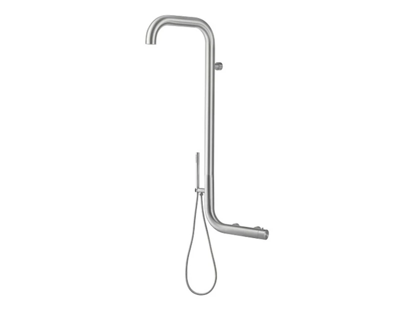 Colonna Doccia Arborea In Acciaio Inox Satinato