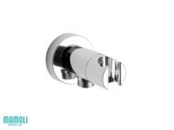 Duplex Presa Acqua Pico Con Snodo Cromo