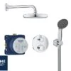 Set Doccia Grohe Vitalio Start 210 Con Miscelatore Termostatico E Soffione
