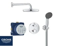 Set Doccia Grohe Vitalio Start 210 Con Miscelatore Termostatico E Soffione