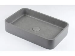 Lavabo Da Appoggio Concrete 50,6x32,6 H10 Cemento
