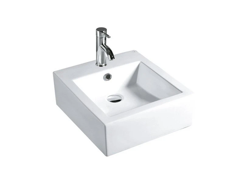 Lavabo Sospeso Jaen 47X46,5 H16 In Ceramica Lucido Bianco