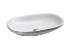Lavabo Incasso Soprapiano Wild 60 Cm Bianco Opaco