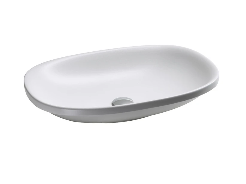 Lavabo Incasso Soprapiano Wild 60 Cm Bianco Opaco