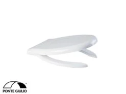 Sedile Wc Per Disabili Rossari2 Con Apertura Frontale Bianco