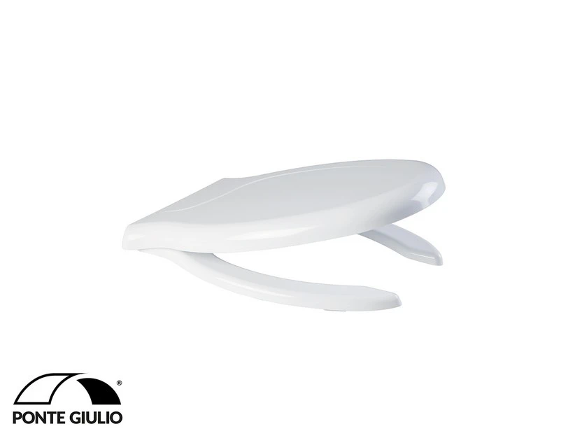 Sedile Wc Per Disabili Rossari2 Con Apertura Frontale Bianco