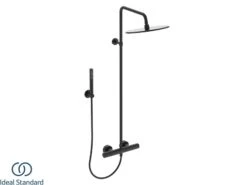 Colonna Doccia Termostatica Ideal Standard® Ceratherm T25 Nero Seta Opaco