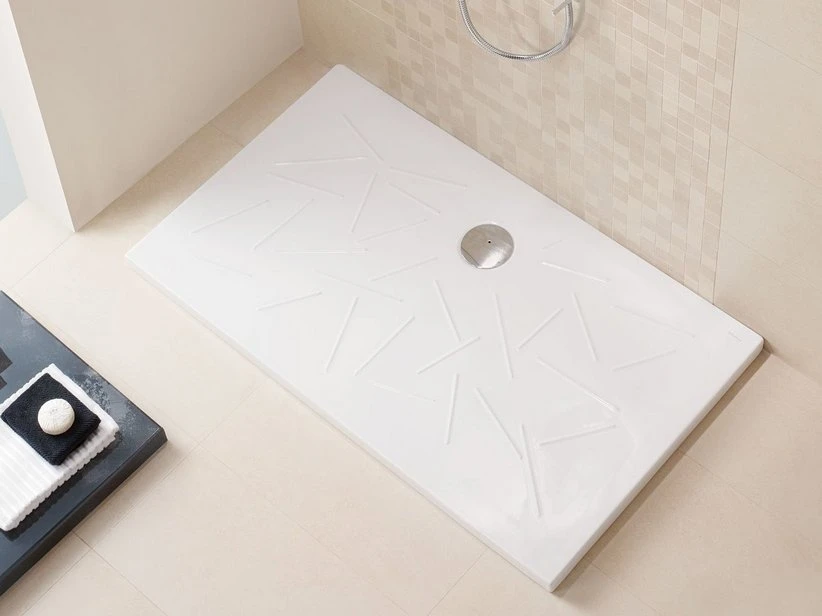 Piatto Doccia Aris 70X100 H4,5 Ceramica Bianco