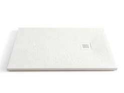 Piatto Doccia Pietra 70x100 H3 In Ceramica Effetto Pietra A Spacco Bianco