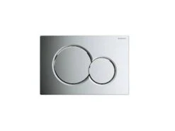 Placca Wc Geberit Sigma 01 2 Pulsanti Cromo