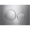 Placca Wc Geberit Sigma20 2 Pulsanti Cromo/Satinato/Cromo