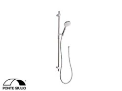 Saliscendi Doccia Linea Eternal Basic L90 Cm Con Doccetta Multigetto Inox Cromo