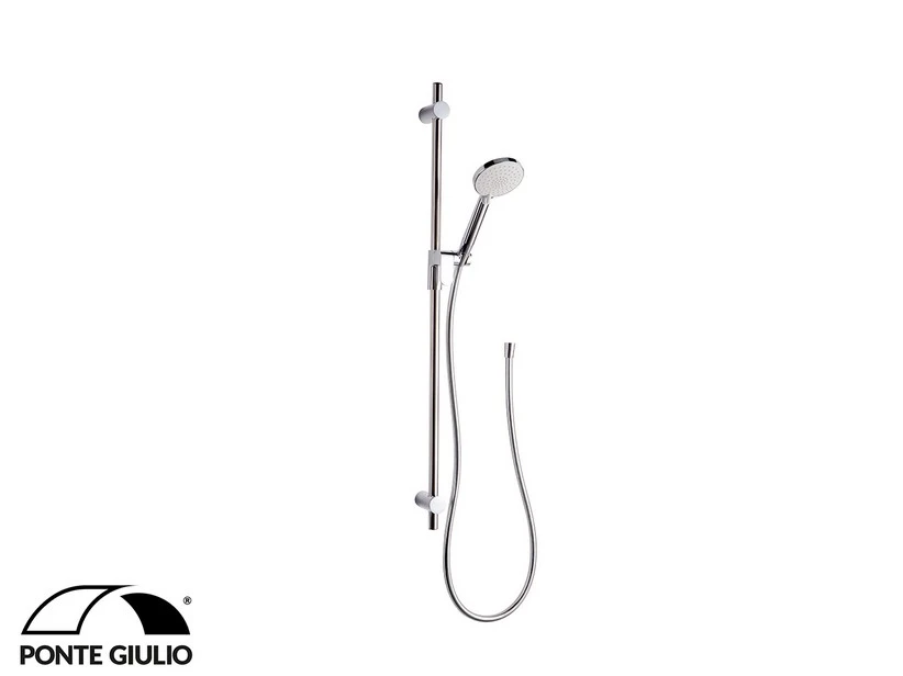 Saliscendi Doccia Linea Eternal Basic L90 Cm Con Doccetta Multigetto Inox Cromo