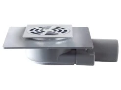 Pozzetto Corfu' 10X10 Ribassato Cromo