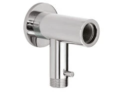 Low Round Deviatore 2 Vie Universale Per Braccio Doccia Cromo