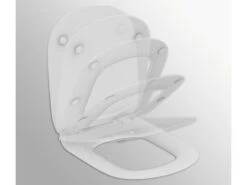Sedile Wc A Terra Ideal Standard® Tesi 2016 Soft-Close Bianco Lucido