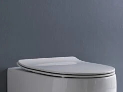 Sedile Wc Flo Slim Termoindurente Soft-Close Bianco Lucido