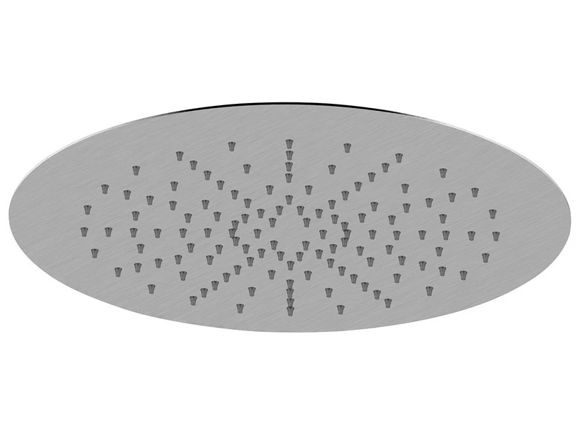 Soffione Doccia Luxy Inox 316 Ø 34 Cm Acciaio Inox Tondo Spazzolato