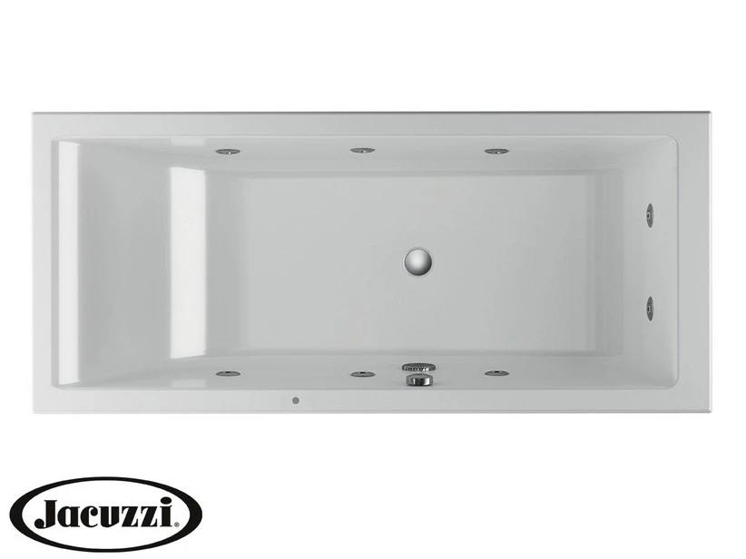 Vasca Idromassaggio Jacuzzi® Silk 180x80 Cm Sinistra Senza Pannelli